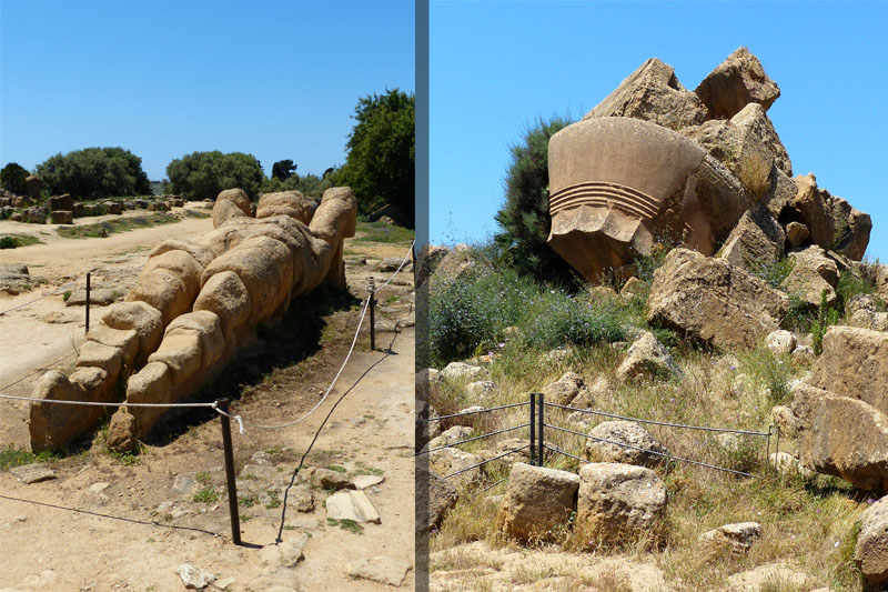 Télamon du temple de Zeus Olimpio